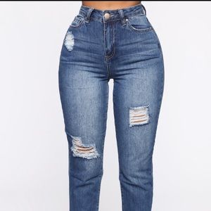 Denim Jeans height rise